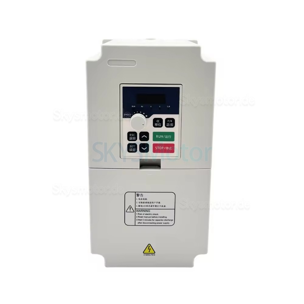 5,5kW Frequenzumrichter (VFD) H100-5.5S2/T4 220V/380V f&uuml;r CNC-Spindelmotor und Graviermaschine